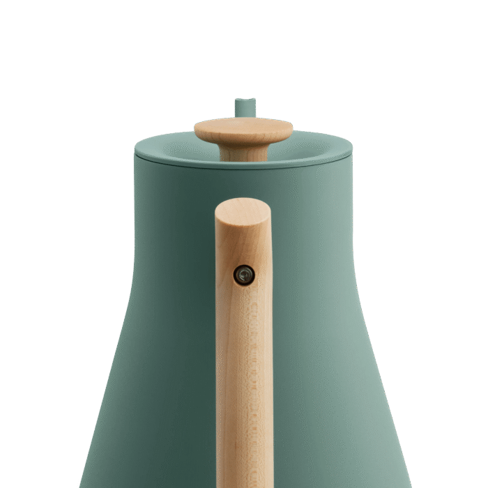 Fellow Stagg EKG 0.9L Kettle – Smoke Green with Maple Handle - Image 3