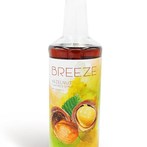Breeze Hazelnut Flavored Syrup 1 Litre