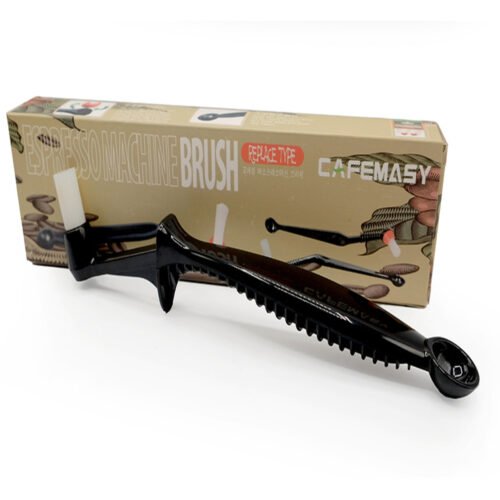 Cafemasy Coffee Cleaning Brush with Spoon