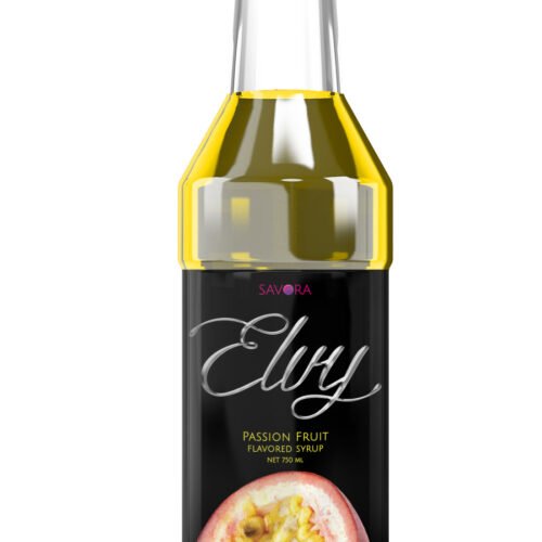 Elvy Passion Fruit Flavored Syrup 750Ml